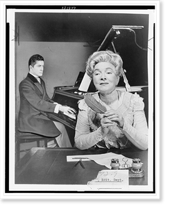 Historic Photo Print - Farley Granger as Tchaikovsky and Helen Hayes