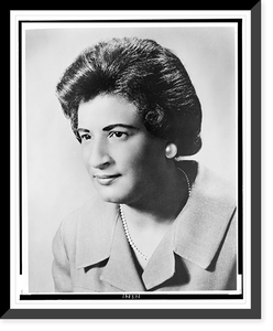 Historic Framed Print, [Constance B. Motley, head-and-shoulders portrait, facing left],  17-7/8" x 21-7/8"