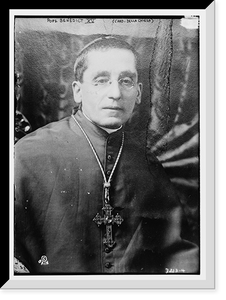 Historic Framed Print, Pope Benedict XV (Cardinal Delia Chiesa),  17-7/8" x 21-7/8"