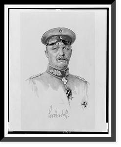 Antique Photo Print - Ludendorff - Great Gift for History Buffs