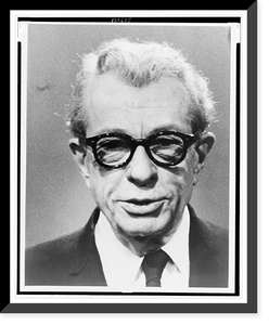 Historic Framed Print, [Sen. Everett Dirksen, bust portrait, facing front],  17-7/8" x 21-7/8"