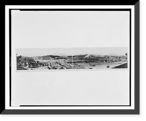 Overlooking plant of Champion Fibre Company, Canton, N.C. (from south side), Antique Print
