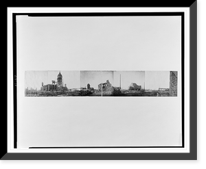Ruins of San Francisco from the site of the Mechanics' Pavilion, Antique Wall Art