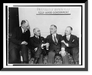 New York's Governor and Lieutenant Governor, Vintage Poster