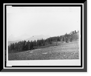 Kartoumski Alps from Rockmanafski Mts. Classic, Antique Poster