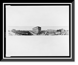 Historic Framed Print, Tulsa, Oklahoma,  17-7/8" x 21-7/8"
