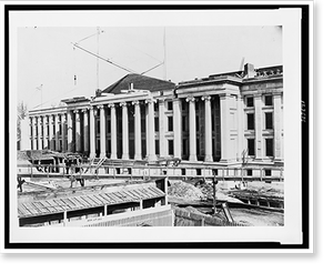 Historic Architecture - Washington, DC - Construction of the United