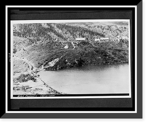 Historic Framed Print, Wible property, Canyon Creek,  17-7/8" x 21-7/8"