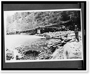 Vintage Photo Print - Mills Creek H.D.G.M Co - Historic Wall Art Gift