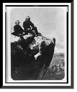 Historic Framed Print, General McCallum on Lookout Mountain,  17-7/8" x 21-7/8"