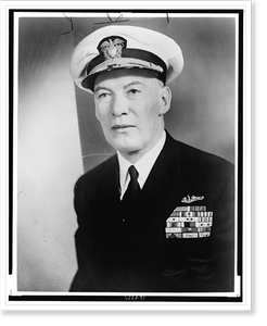 Black & White Photo - Vice-Admiral Roscoe H. Hillenkoetter
