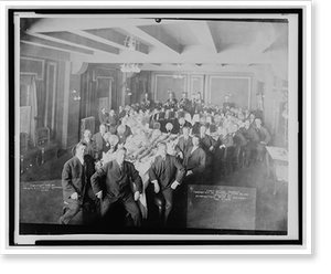 Vintage Photo Print - Chicago - First Annual Banquet, 1908