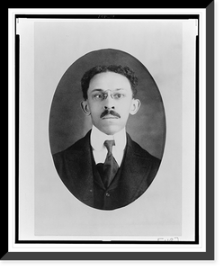 African American man, head-and-shoulders portrait, facing front - 2, Antique Wall Art