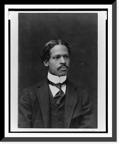 African American man, head-and-shoulders portrait, facing right - 2, Historic Print
