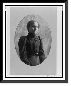 African American woman, half-length portrait, facing slightly right - 6, Antique Print