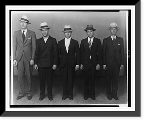 Antique Portrait - Left to right: Vincent Coll, Michael Basile