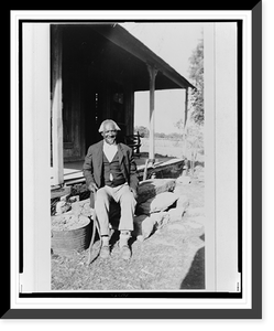 Historic Framed Print, Monroe Brackins, ex-slave, Hondo - 2,  17-7/8" x 21-7/8"