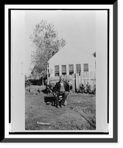 Historic Framed Print, Nelson Denson, ex-slave, Waco,  17-7/8" x 21-7/8"