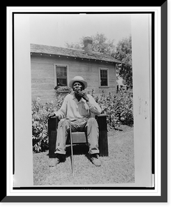 Rev. Bill Green, ex-slave, San Antonio, Historic Reproduction