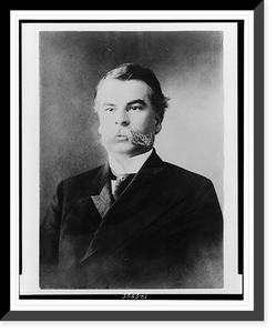 Judge E.G. Bradford, father of Mrs. A.I. DuPont, Antique Poster