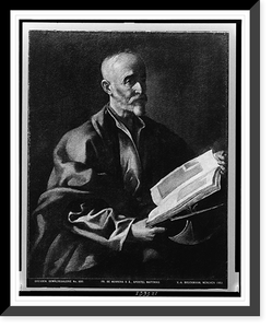Historic Framed Print, Fr. de Herrera D. &Auml;, Apostel Matthias,  17-7/8" x 21-7/8"