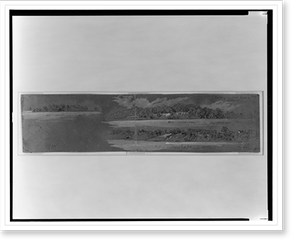 Vintage Landscape - James river, 1864 - Great Gift for History Buffs