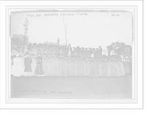 Barnard College Tree Day, oration by Irma Alexander, New York, Historic Reproduction