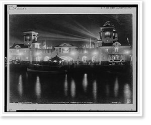 Antique Photo Print - Centenario da Indepedencia do Brasil.photo Bippus