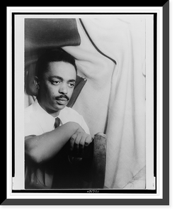 Historic Framed Print, [Portrait of Peter Abrahams] - 3,  17-7/8" x 21-7/8"