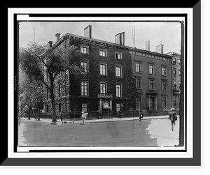 Home of Thomas Fortune Ryan at Fifth Ave. and 12th St. in New York City, Vintage Print