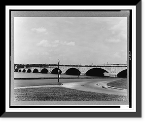 Historic Photo Print - Washington, DC - Arlington Memorial Bridge