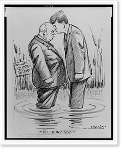 Antique Photo Print - I'll bury you - Antique Wall Decor Print