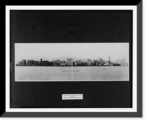Chicago's water front - 2, Vintage Wall Art