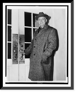 Antique Portrait - White House - Byron Price, full-length portrait