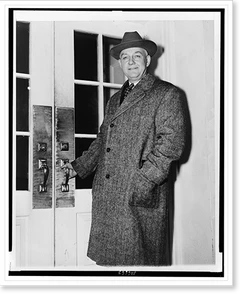 Antique Portrait - White House - Byron Price, full-length portrait