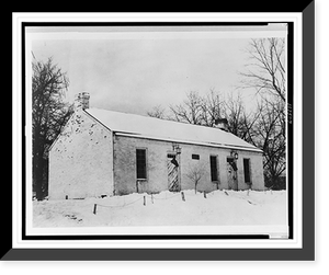 Little schoolhouse at Georgetown, Ohio, which Ulysses S. Grant attended, Historic Print