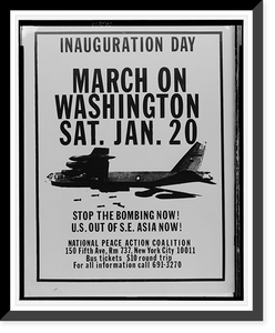 Inauguration Day : march on Washington, Sat. Jan. 20, Antique Print