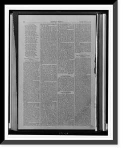 Historic Framed Print, [Page of text containing poem Cato's Song" and three articles: "The Romance of Augusta Murray,  Virginia and Italy,  1774-1792",  "Poached oysters",  and "The mystery of snake charming"]",  17-7/8" x 21-7/8"