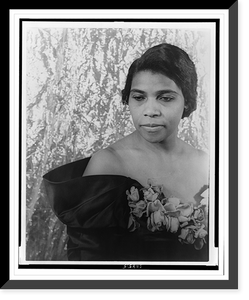 Historic Framed Print, [Portrait of Marian Anderson] - 5,  17-7/8" x 21-7/8"