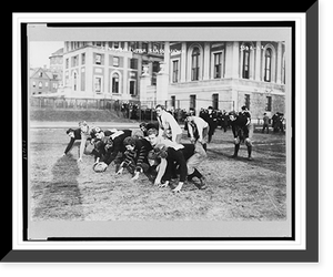 Columbia University football players - upper class eleven, Antique Poster