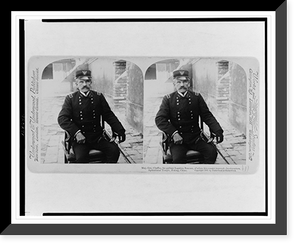 Maj.-Gen. Chaffee, the gallant Legation rescuer, of whom his country is proud - headquarters, Agricultural Temple, Peking, China Classic, Antique Poster