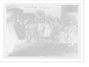 Children at May Party, Battery Park, New York Classic, Vintage Poster