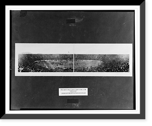 Historic Framed Print, [Yale football game],  17-7/8" x 21-7/8"