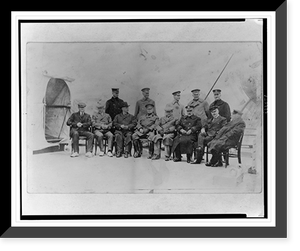 Historic Photo Print - Charles E. Russell and members, 1917
