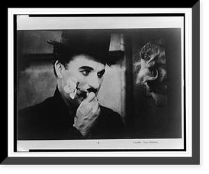 Scene from City lights". from My Autobiography by Charles Chaplin, to be published by Simon and Schuster", Vintage Wall Art