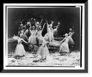 Historic Framed Print, [New York City Ballet performing The Nutcracker"]",  17-7/8" x 21-7/8"