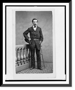 Lieutenant Francis (or Frank or Franz) L. Weber, Union officer in the 32nd Indiana Regiment, full-length portrait, standing, facing front.Davies & Merritt, Indianapolis, Ind. Heritage Wall Art Pr