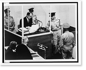 Vintage Photo Print - Eichmann and Servatius, lawyer