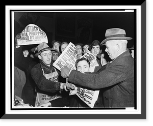 Historic Street Photo - New York City - Vendor in Times Square