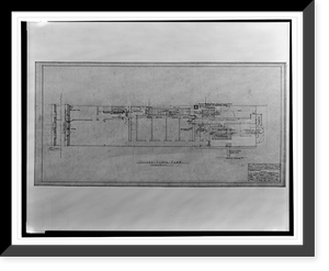 Alterations to a drugstore (Peoples Drug Store"), 1323 F Street, N.W., Washington, D.C. Second floor", Vintage Print